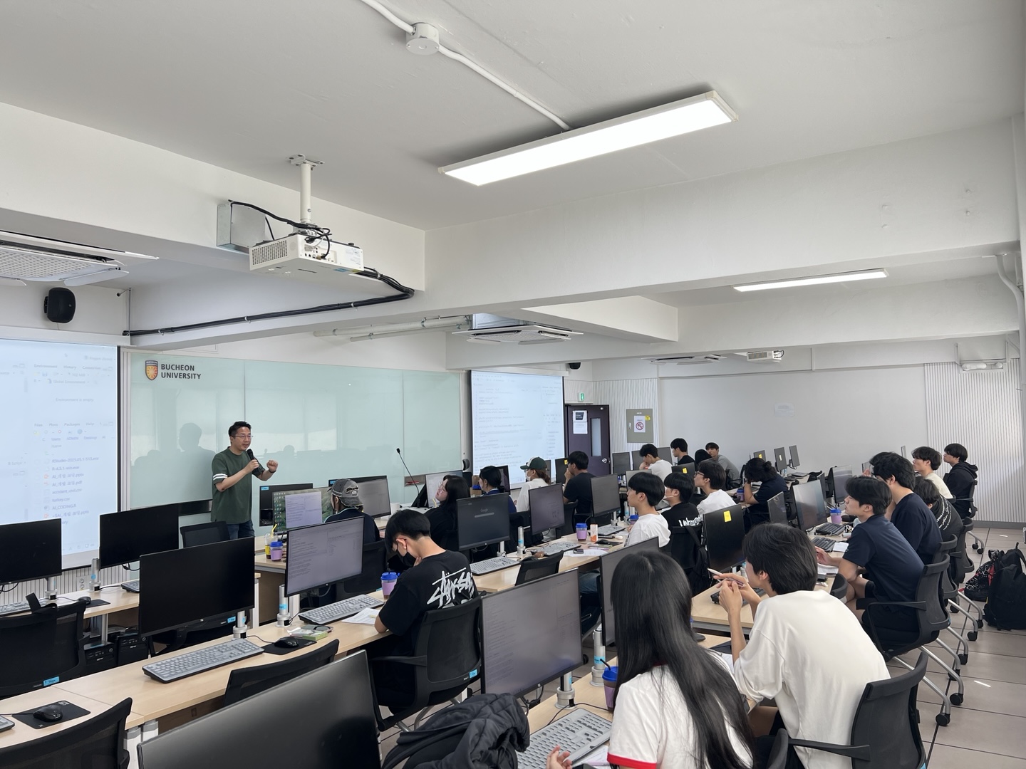 원종고등학교 우리학과에서 AI 개발 코딩 실습