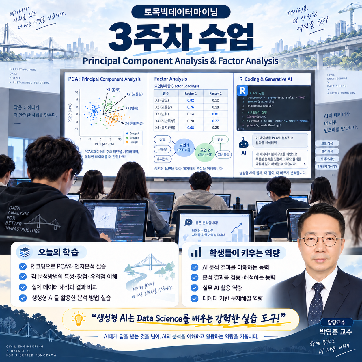 AI기반 토목빅데이터마아닝 3주차 수업 (박영훈 교수)
