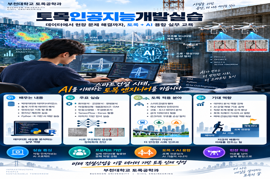 토목 + AI, 미래를 설계하다