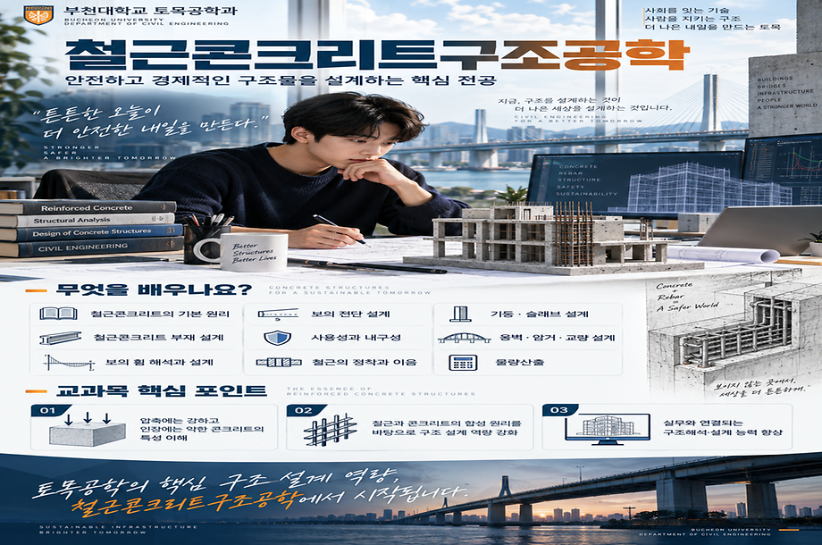 “미래의 구조물을 설계하다 | 철근콘크리트구조공학”